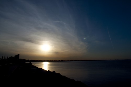 Vista dalla Darsena di Rimini