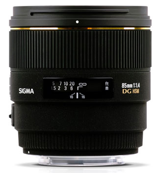 Sigma 85mm f/1.a