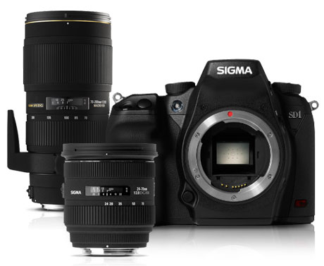 Sigma SD1 + 24-70mm F2.8 EX DG HSM & 70-200mm F2.8 EX DG HSM Kit