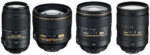 Quattro nuovi obiettivi autofocus Nikon